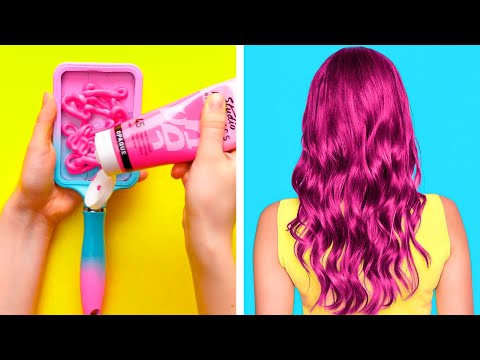 Видео: ПОТРЯСАЮЩИЕ ЛАЙФХАКИ ДОМАШНЕЙ УКЛАДКИ ВОЛОС