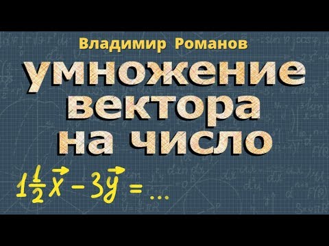 Видео: УМНОЖЕНИЕ ВЕКТОРА на число 9 класс ЗАДАЧИ геометрия Атанасян