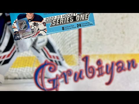 Видео: Бокс Брейк 1 Retail Box по коллекции 2022-23 Upper Deck Series 1 Hockey_Драфт №1