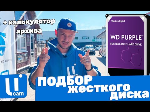 Видео: Подбор ЖЕСТКОГО ДИСКА. О Серии Western DIGITAL - WD PURPLE. Калькулятор Архива