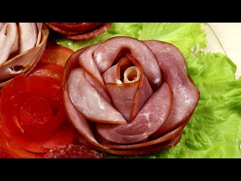 Видео: Мясная нарезка на любой праздник!