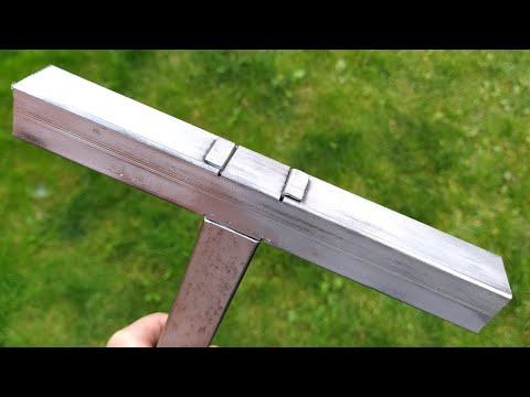 Видео: Как соединить две профильные трубы без помощи сварки? Хитрости старых мастеров!