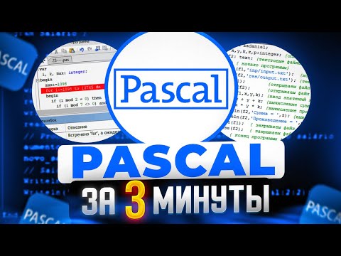 Видео: ЯЗЫК ПРОГРАММИРОВАНИЯ ПАСКАЛЬ за 3 МИНУТЫ