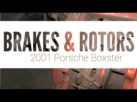 Видео: Porsche Boxster Новые тормоза и роторы