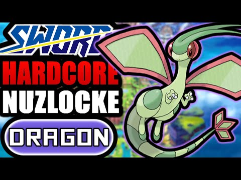 Видео: Pokémon Sword Hardcore Nuzlocke — только покемоны драконьего типа! (Без предметов, без прокачки)