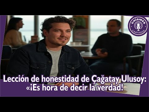 Видео: Урок честности от Чагатая Улусоя: «Пришло время сказать правду!