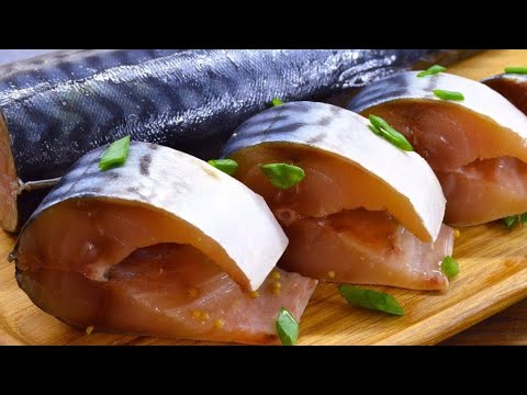 Видео: Невозможно остановиться!!! Скумбрия Малосольная, просто чудесная! Язык можно проглотить, как Вкусно!