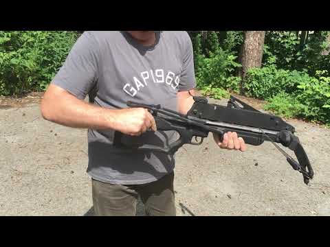 Видео: Скорострельный  многозарядный  арбалет. Видео 3.