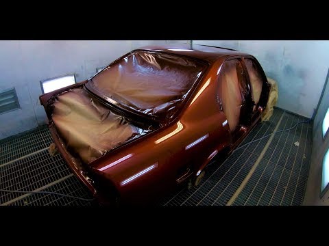 Видео: Восстановление BMW E34 Покраска  ( 3 Часть ) !
