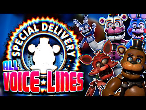 Видео: FNaF AR — ОБНОВЛЕНЫ ГОЛОСОВЫЕ ЛИНИИ — (стиль анимированного слайд-шоу)