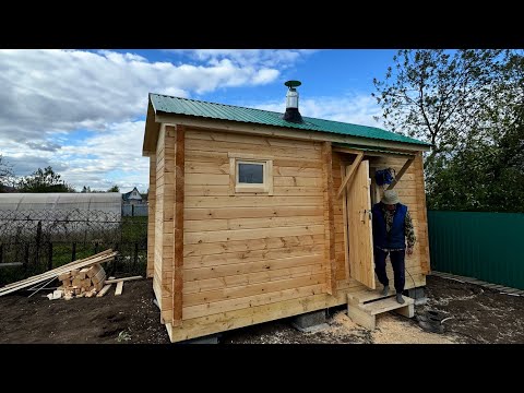 Видео: Баня из бруса камерной сушки под ключ