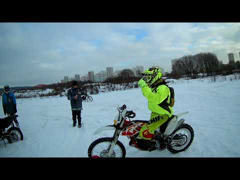 Видео: Покатушки на морозе