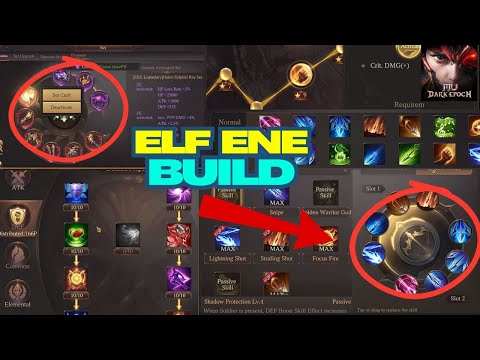 Видео: MU Dark Epoch ELF ENE BUILD 🔵 Полная сборка ELF ENE Skill Elf Property