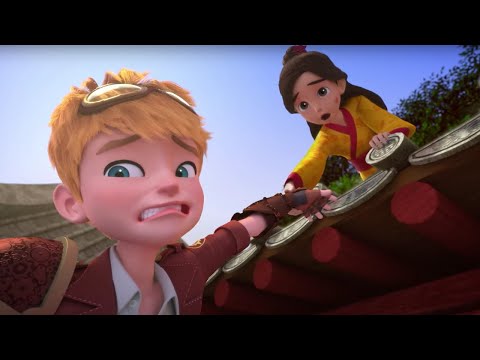 Видео: Люк - путешественник во времени - Лин Лин, мастер меча - Эпизод 21-24