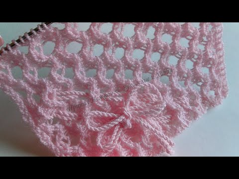 Видео: Очень простой, но очень эффектный и Нежный , воздушный ажурный узор спицами😍