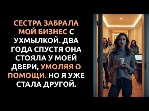 Видео: Сестра отняла мой БИЗНЕС. Через ДВА ГОДА умоляла спасти его