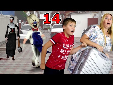 Видео: ПОБЕГ!!! Мороженщик и Монахиня ВСЕ ЗНАЮТ! 14 серия Ice Scraem и Evil Nun в реальной жизни