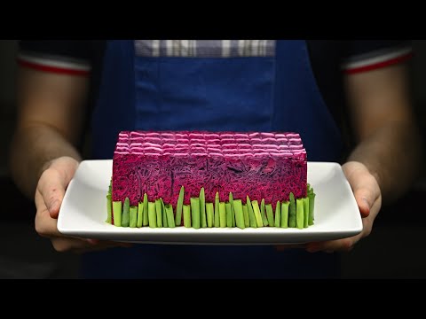 Видео: Селедка под шубой в новом исполнении! Салат на праздничный стол!