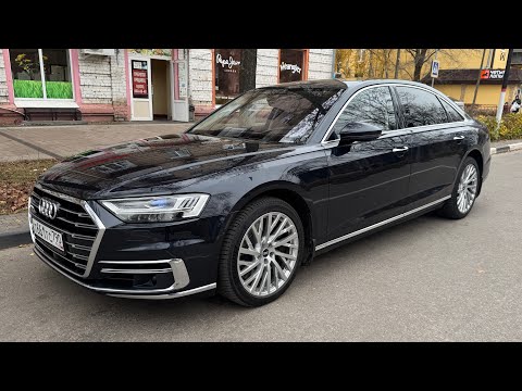 Видео: Тест Драйв Audi A8L 2021г, 4.0t-460лс, 73.000км, цена 8.500.000 рублей.