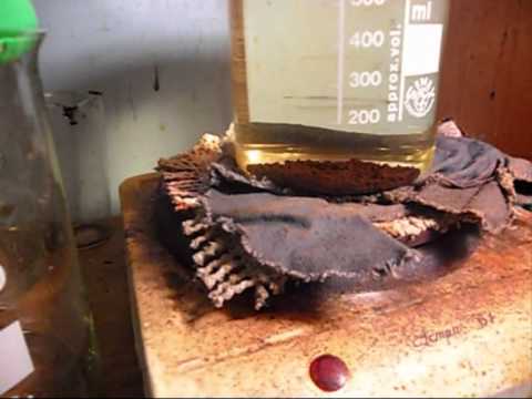 Видео: Восстановление (осаждение) золота сульфитом натрия.