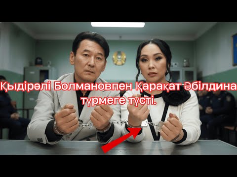 Видео: Қыдірәлі Болмановпен Қарақат Әбілдина түрмеге түсті. Енді бұл жұпты көрмейсіздер