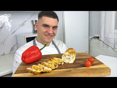 Видео: Забудьте про магазинну ковбасу! Готую цей рулет знову і знову !