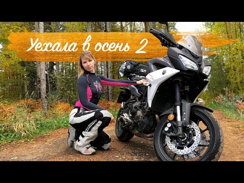 Видео: Одиночное мотопутешествие на Tracer 900 | Уехала в осень #2