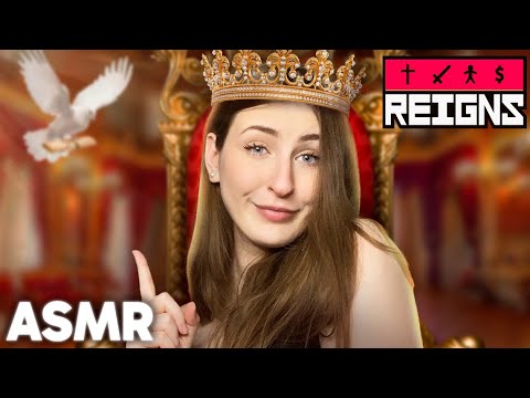 Видео: Меня сделали КОРОЛЕВОЙ (большая ошибка) | ASMR Reigns
