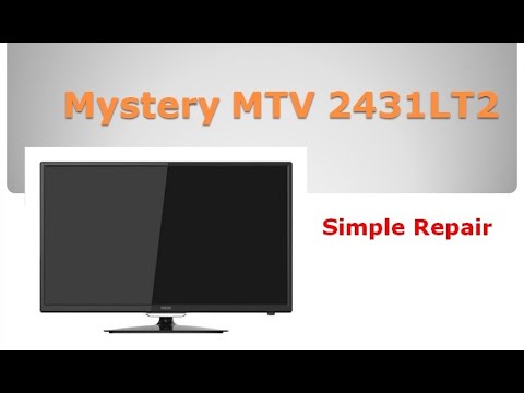 Видео: Ремонт телевизора Mystery MTV 2431LT2