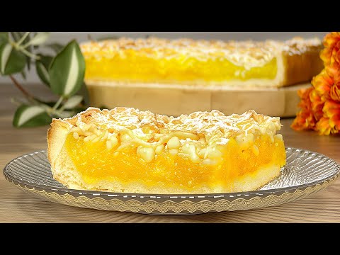 Видео: Тертый лимонный пирог 🍋