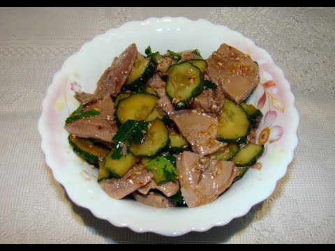 Видео: Язык с огурцом по китайски // tongue with cucumber in Chinese