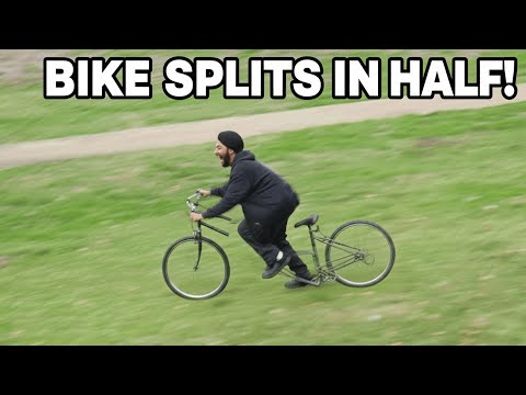 Видео: Вы не поверите, что случилось с этим вором велосипеда!