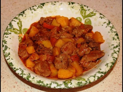 Видео: Жаркое в мультиварке по-домашнему. Съедается на ура! Сытно и вкусно.