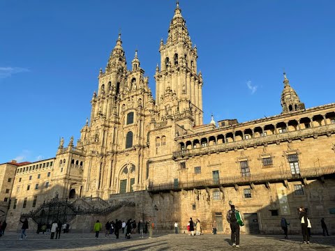 Видео: Тропа Святого Иакова. Сантьяго-де-Компостела. ч.1