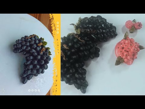 Видео: МК Натальи Колбасовой🍇Ягоды из крема без молдов