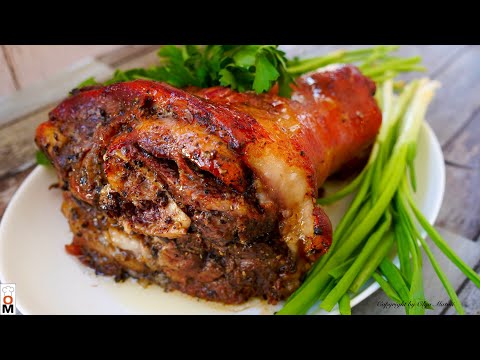 Видео: Свиная Рулька в Пальто | Вкусное праздничное мясо