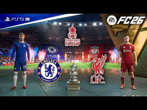 Видео: ФК 26 - Челси против Ливерпуля - Финал Кубка Англии 25/26, полный матч | PS5™ Pro [4K60]