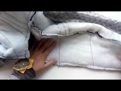 Видео: Как ушить стеганое пальто на синтепоне