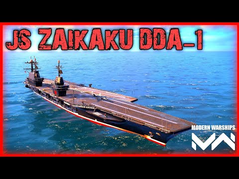 Видео: JS Zuikaku (DDA-1) НОВЫЙ ТОПОВЫЙ АВИАНОСЕЦ в MODERN WARSHIPS @Modern_Warships