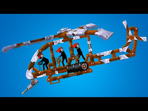 Видео: ТАНК Катапульта против БОССА Вертолета The Tank #5 Прохождение на Машинки Кида