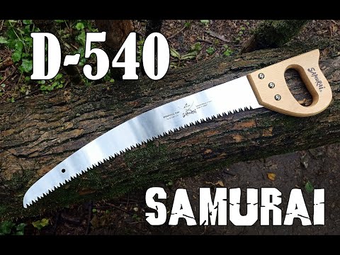 Видео: Пила D-540 от фирмы Samurai. Выживание. Тест №161