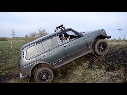 Видео: Геометрическая проходимость Лада 4х4 5д.
