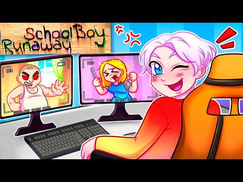 Видео: 😨 Майнкрафт но Я СЛЕЖУ ЗА ЗЛЫМИ РОДИТЕЛЯМИ Используя КАМЕРЫ в SCHOOLBOY RUNAWAY!