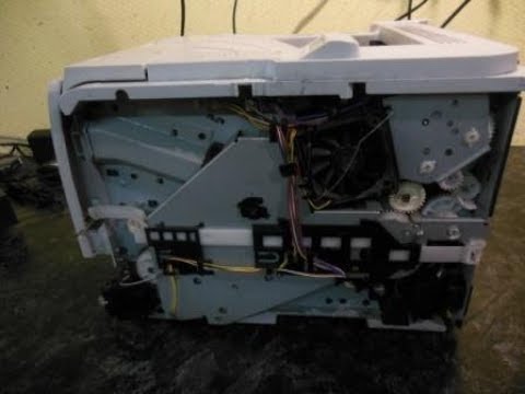 Видео: HP LaserJet P2055dn разборка,замена термопленки.