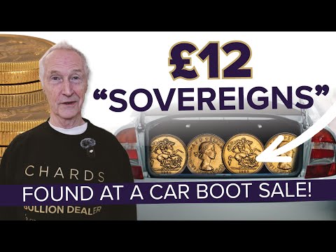 Видео: «Соверены» за 12 фунтов стерлингов — найдены на распродаже в багажнике автомобиля! | Версия с цен...