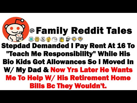 Видео: Отчим потребовал, чтобы я платил аренду в 16 лет, чтобы «научить меня ответственности», в то врем...