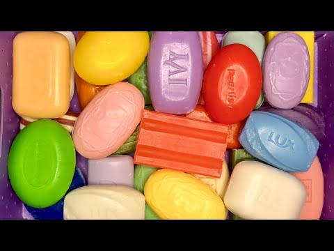 Видео: ASMR 🧼2Х🔪Cutting dry soap 🎶🤤Резка сухого мыла ❤️💜💛🤍🤎💙💚