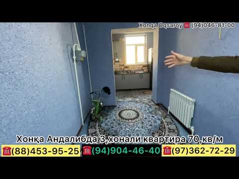 Видео: Хонқа Андалибдан ремонти биткан арзон 3,хонали квартира сотилади.