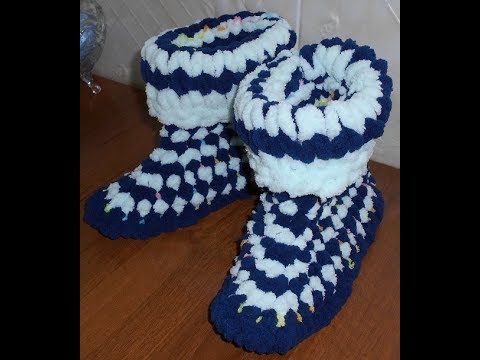 Видео: #сапожки из #Ализе Пуффи