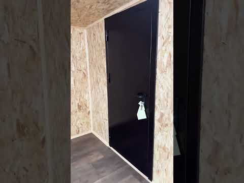 Видео: Двухкомнатная Бытовка 8х2,4м для нашего заказчика 